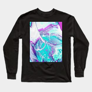 Cotton Candy - Teal and Magenta Variant Long Sleeve T-Shirt